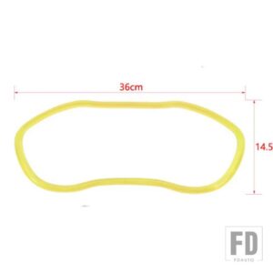 インパネダッシュボード装飾カバーアクセサリー ダッジチャレンジャー 2015-21 アップ - Yellow