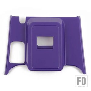 フォード ブロンコ 2 ドア 2021-24 アップ窓スイッチパネル装飾カバーインテリアアクセサリー - PURPLE
