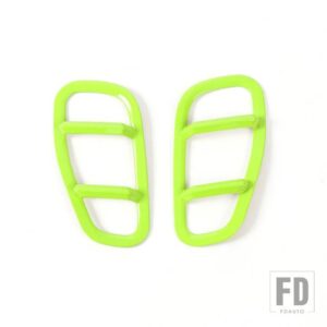ジープ フロントサイドフェンダーライトランプ装飾カバーレネゲード 2016-24 アップ - light green B