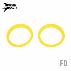 ジープ フロントウィンカーライトランプ装飾カバーラングラー JK 2007-17 - Yellow