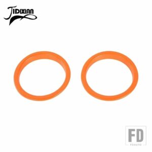 ジープ フロントウィンカーライトランプ装飾カバーラングラー JK 2007-17 - Orange