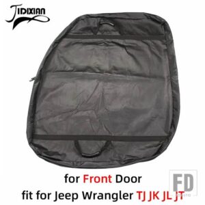 ジープ ラングラー TJ JK JL 1997 アップグラディエーター JT 2018-24 ドア収納袋アクセサリー - front TJ JK JL JT