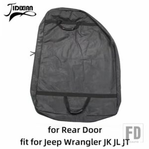 ジープ ラングラー TJ JK JL 1997 アップグラディエーター JT 2018-24 ドア収納袋アクセサリー - rear for JK JL JT