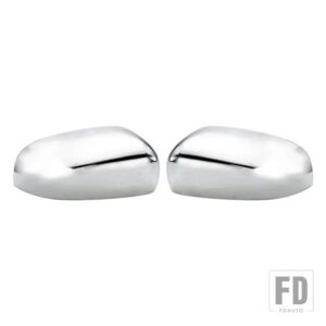 ジープ バックミラーシェルカバー チェロキー 2014 バックミラー装飾 コンパス 2017-2022用 - Chrome