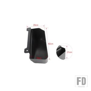ジープ トランクサイド収納ボックス ラングラー JK 4 ドア 2007-17用 - Left 1PCS