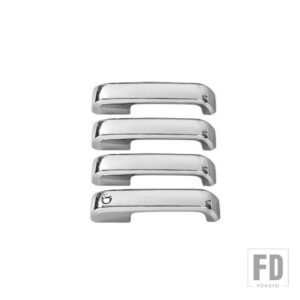 フォード 車外装ドアハンドル装飾シェルカバー F150 2015-20 カーアクセサリー - B chrome