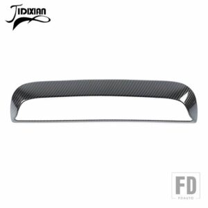 シボレー 車高位置リアブレーキライト装飾カバーステッカーシルバラード GMC シエラ 2014-2018 アクセサリー - carbon fiber grain