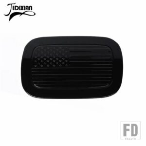 ジープ 燃料タンクキャップ装飾カバーグランドチェロキー 2011-20 - Black
