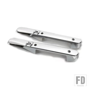 ジープ ABS 車内ドアハンドル装飾カバートリムラングラー JK 2007 2008 2009 2010 カーアクセサリー - chrome 2 door