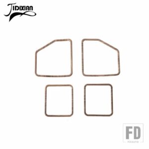 フォード ABS ドアスピーカースピーカー装飾カバー F150 2015-20 インテリアアクセサリー - Wood Grain