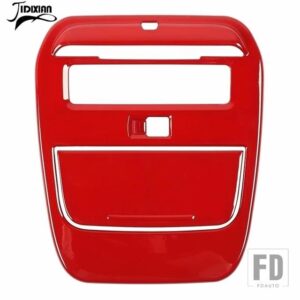 フォード 車読書灯ランプ装飾パネルステッカーカバー F150 2021-24 アップインテリアアクセサリー - Red