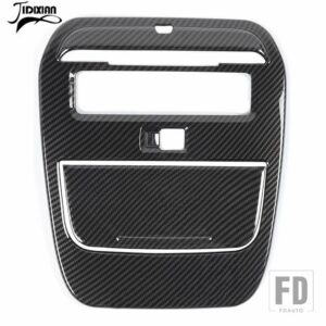 フォード 車読書灯ランプ装飾パネルステッカーカバー F150 2021-24 アップインテリアアクセサリー - Carbon Fiber Color