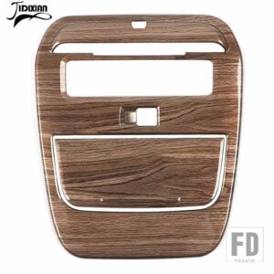 フォード 車読書灯ランプ装飾パネルステッカーカバー F150 2021-24 アップインテリアアクセサリー - Wood Grain