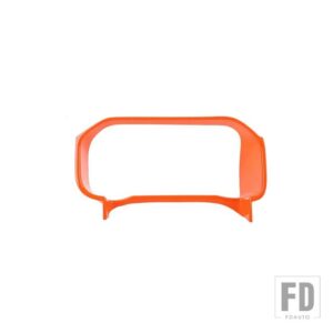 フォード ブロンコ 2021-24 ダッシュボード計器パネル装飾フレームカバーインテリアアクセサリー - Orange