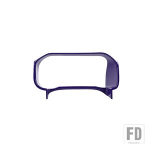 フォード ブロンコ 2021-24 ダッシュボード計器パネル装飾フレームカバーインテリアアクセサリー - PURPLE