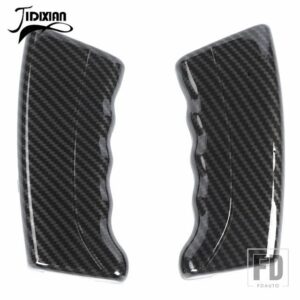 ハンドブレーキ装飾カバーダッジニトロ 39417 インテリアハンドブレーキ装飾アクセサリー - carbon fiber grain