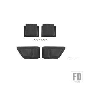 ジープ 片付けフロントドア収納袋ラングラー JK JL 2007 グラディエーター JT 2018 アクセサリー - 5 PCS