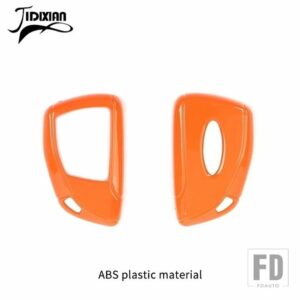 サバーバン用 タホ用 シルバラード用 ユーコン用 シエラ用 2020 コロラド用 2023 キーケース装飾シェルカバー - Orange
