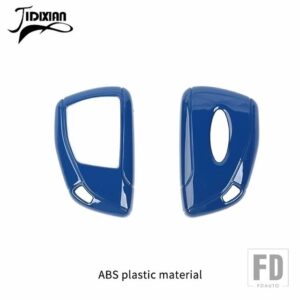 サバーバン用 タホ用 シルバラード用 ユーコン用 シエラ用 2020 コロラド用 2023 キーケース装飾シェルカバー - Blue