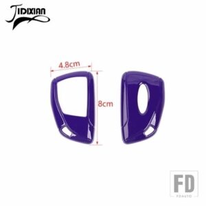 サバーバン用 タホ用 シルバラード用 ユーコン用 シエラ用 2020 コロラド用 2023 キーケース装飾シェルカバー - purple