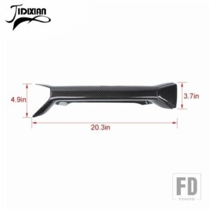 ジープ 車副パイロットハンドル収納ボックス装飾カバーラングラー JL グラディエーター JT 2018-23 - carbon fiber grain