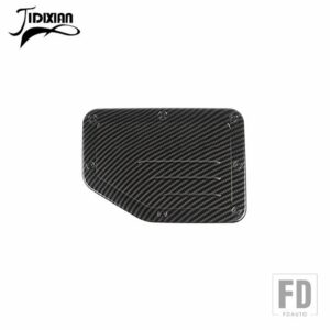 スズキ ABS 燃料タンクキャップ装飾カバー ジムニー 2019-23 アップ外装タンクカバーアクセサリー - carbon fiber grain