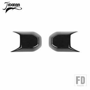 ジープ ラングラー JL グラディエーター JT 2018-24 フロントバンパーガード装飾カバー - Black 2 pcs