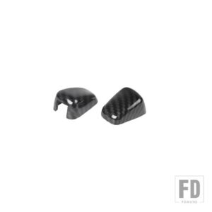 ジープ ワイパーノズル装飾カバートリムダッジニトロ用リバティ 39417 アクセサリー - carbon fiber grain