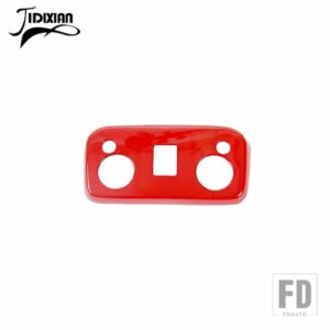 フォード マスタング 2009-2015-24 車読書灯ランプ装飾パネルカバー - Red