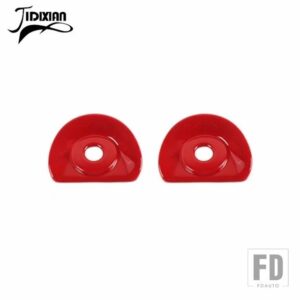 ドアロックボルトピンリフト装飾カバーダッジチャレンジャー 2009-14 アクセサリー - Red