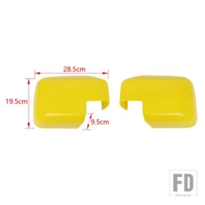 フォード リアビューバックミラーシェル装飾カバーブロンコ 2021-24 アップ外装アクセサリー - Yellow