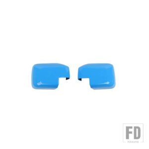 フォード リアビューバックミラーシェル装飾カバーブロンコ 2021-24 アップ外装アクセサリー - light blue