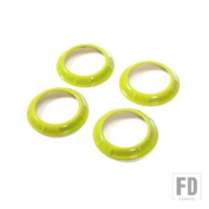 ジープ 車内空調アウトレットベント装飾カバーラングラー JK 2011-17用 - light green