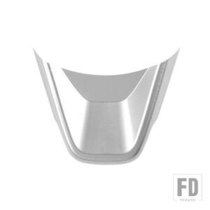 スズキ ジムニー 2019-24 ステアリングホイール装飾カバーインテリアアクセサリー - Silver