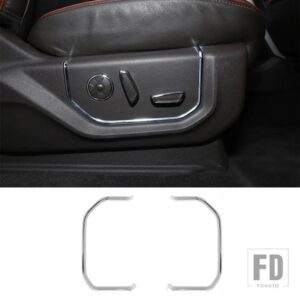 フォード フロントシート調整装飾カバー F150 F-150 2015-20 インテリアアクセサリー - Chrome