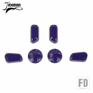 ジープ 車内パワーシート調整ボタン装飾カバーラングラー JL グラディエーター JT 2024 アップアクセサリー - PURPLE