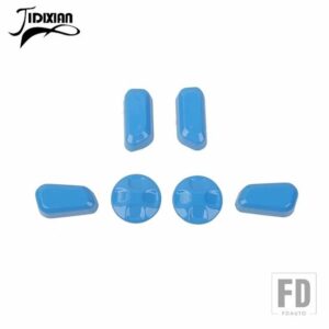 ジープ 車内パワーシート調整ボタン装飾カバーラングラー JL グラディエーター JT 2024 アップアクセサリー - light blue