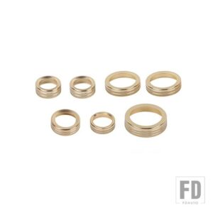 フォード カーエアコンオーディオ四輪駆動ヘッドライトギアスイッチノブ装飾リングブロンコスポーツ 2021UP - Golden
