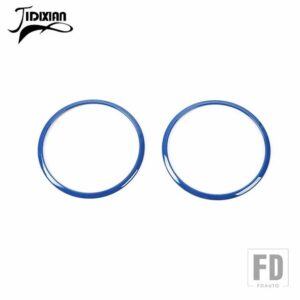 ジープ ラングラー JK 2007-14 車内トップルーフスピーカー装飾カバーアクセサリー - Blue