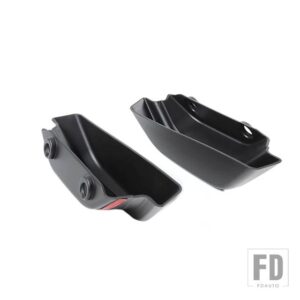 ジープ 片付けフロントドアハンドル収納ボックス ラングラー JL グラディエーター JT 2018 2021-24 アップ用 - Black 2 PCS