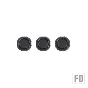 ジープ 車外装ドア鍵穴装飾カバーラングラー TJ 35582 - Matte Black