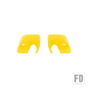 ジープ ABS リアビューバックミラーシェル装飾カバーラングラー JK 2007-2017 外装アクセサリー - Yellow