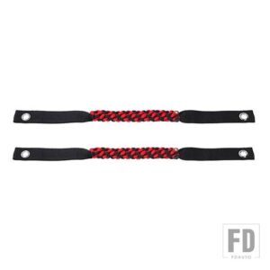 フォード ジープ ブロンコ 2021-24 ラングラー JL JT 2024 インナールーフトップグラブハンドルアクセサリー - Red