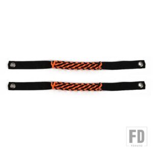 フォード ジープ ブロンコ 2021-24 ラングラー JL JT 2024 インナールーフトップグラブハンドルアクセサリー - Orange