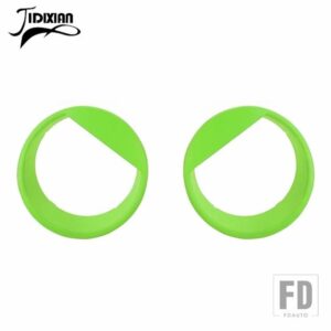 ジープ ラングラー JK 2007-17 ヘッドライトライトランププロテクター装飾カバー - A1 light green