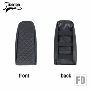 フォード 革アームレストボックスクッションパッドカバーブロンコスポーツ 2021-24 アップインテリアアクセサリー - carbon fiber grain
