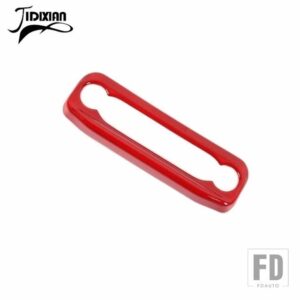 フォード ブロンコスポーツ 2021-24 2025 カーインテリアセンターコンソールナビゲーション CD パネル装飾カバー - Red