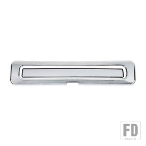 フォード F150 2015-20 リアアームレストボックス水カップホルダー装飾カバーアクセサリー - Chrome