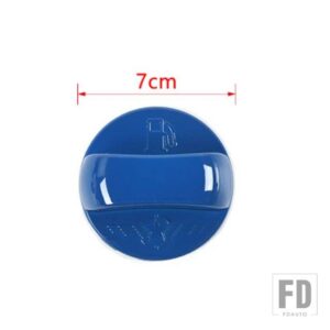 スズキ 車インナー燃料ガスタンクキャップカバー ジムニー 2010-19-2022 アクセサリー - Blue