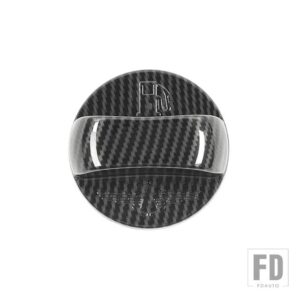 スズキ 車インナー燃料ガスタンクキャップカバー ジムニー 2010-19-2022 アクセサリー - carbon fiber grain